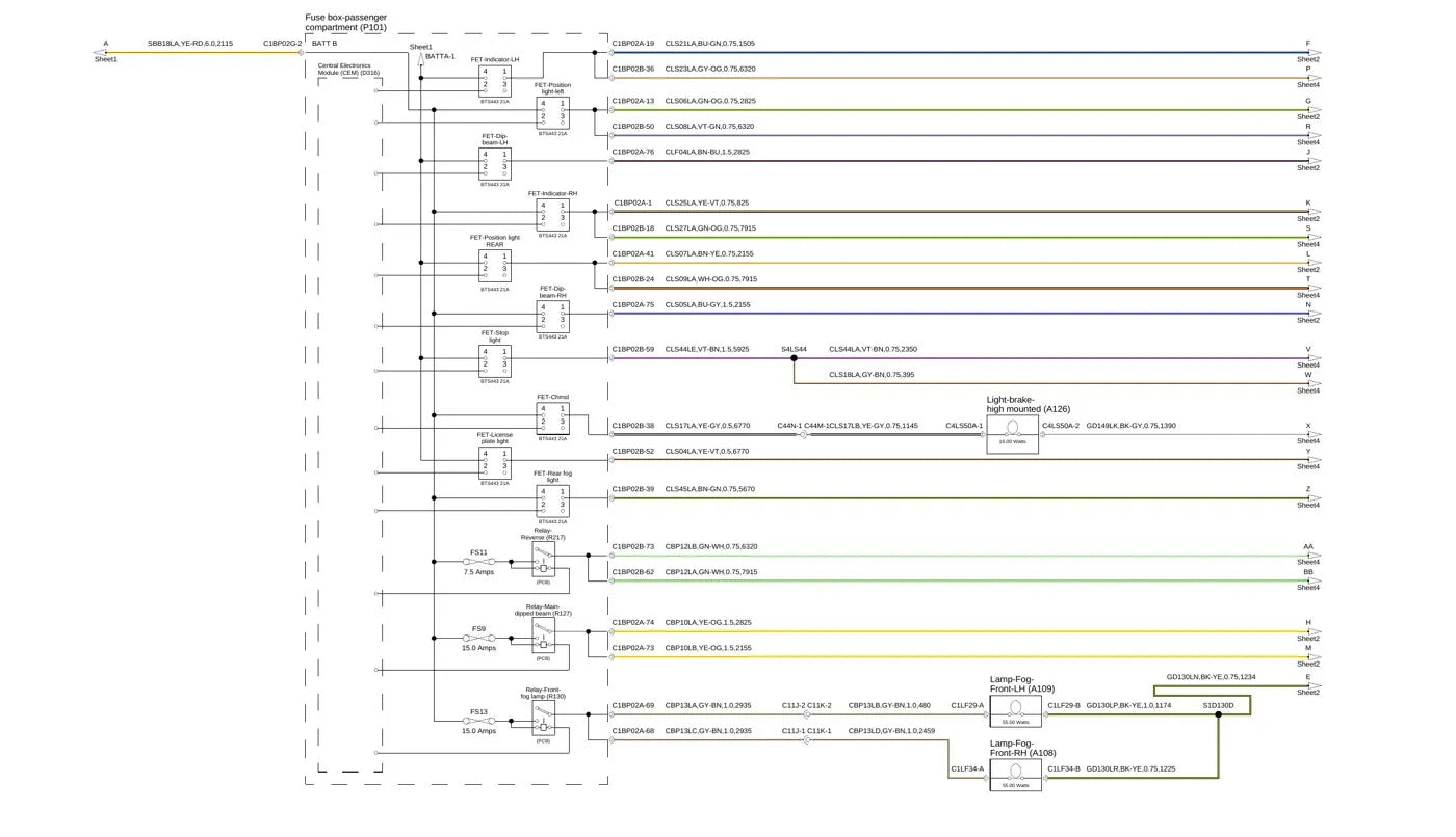 Diagramas Elétricos Land Rover Freelander 2 LR2 2009 — página interna 1