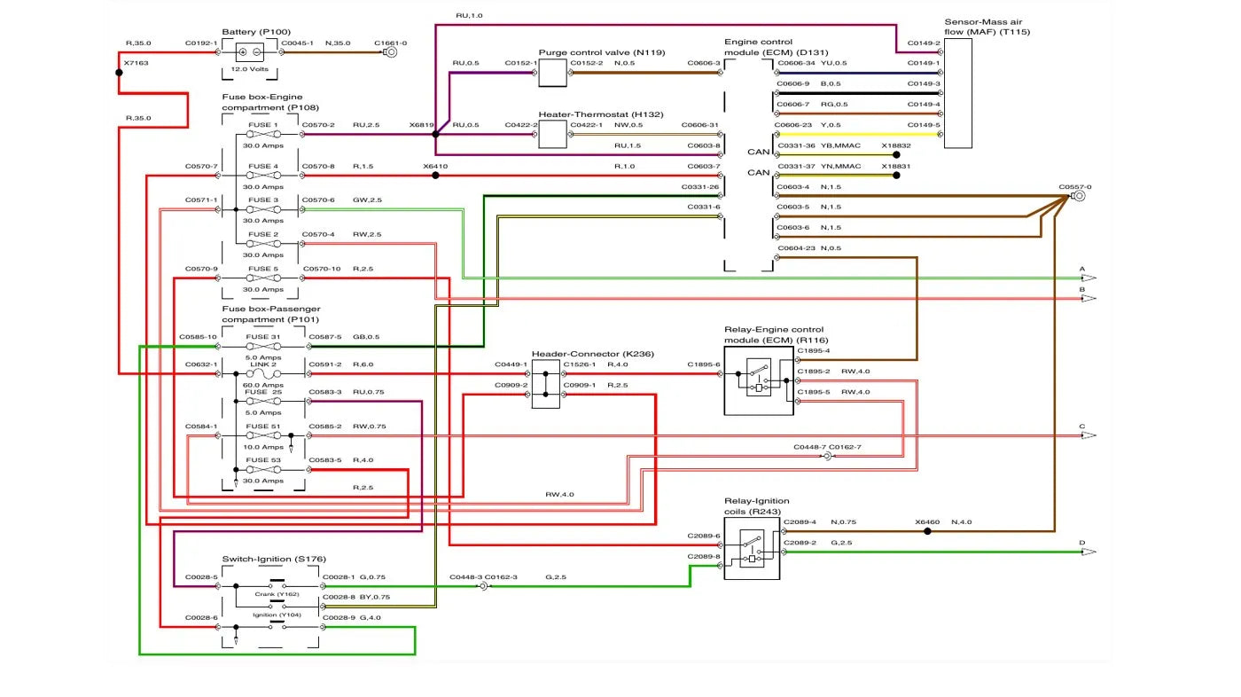 Diagrama Elétrico Land Rover Range Rover L322 — página interna 2