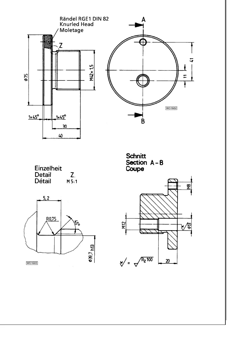 Manual de Serviço Liebherr L551-274 from 0101 Pá Carregadeira — página interna com diagrama técnico