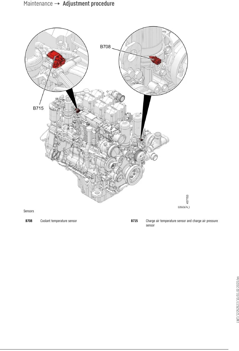 Manual de Serviço Liebherr PR 736-1736 05 G8.0 Trator de Esteira — segunda página interna do documento