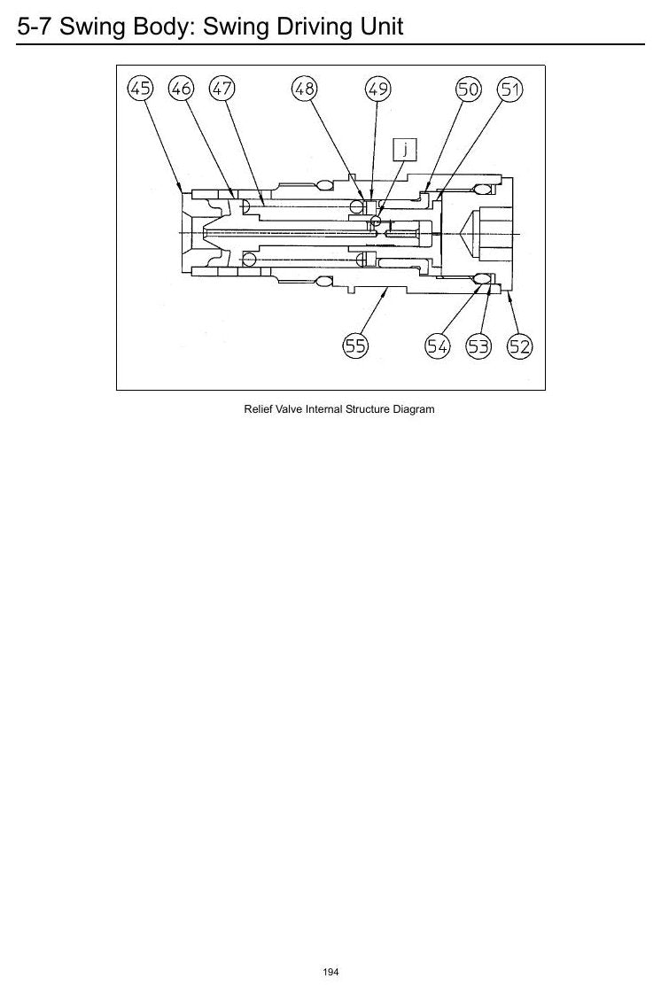 Manual de Serviço Link-Belt 160X2 Escavadeira Hidráulica — página interna 4