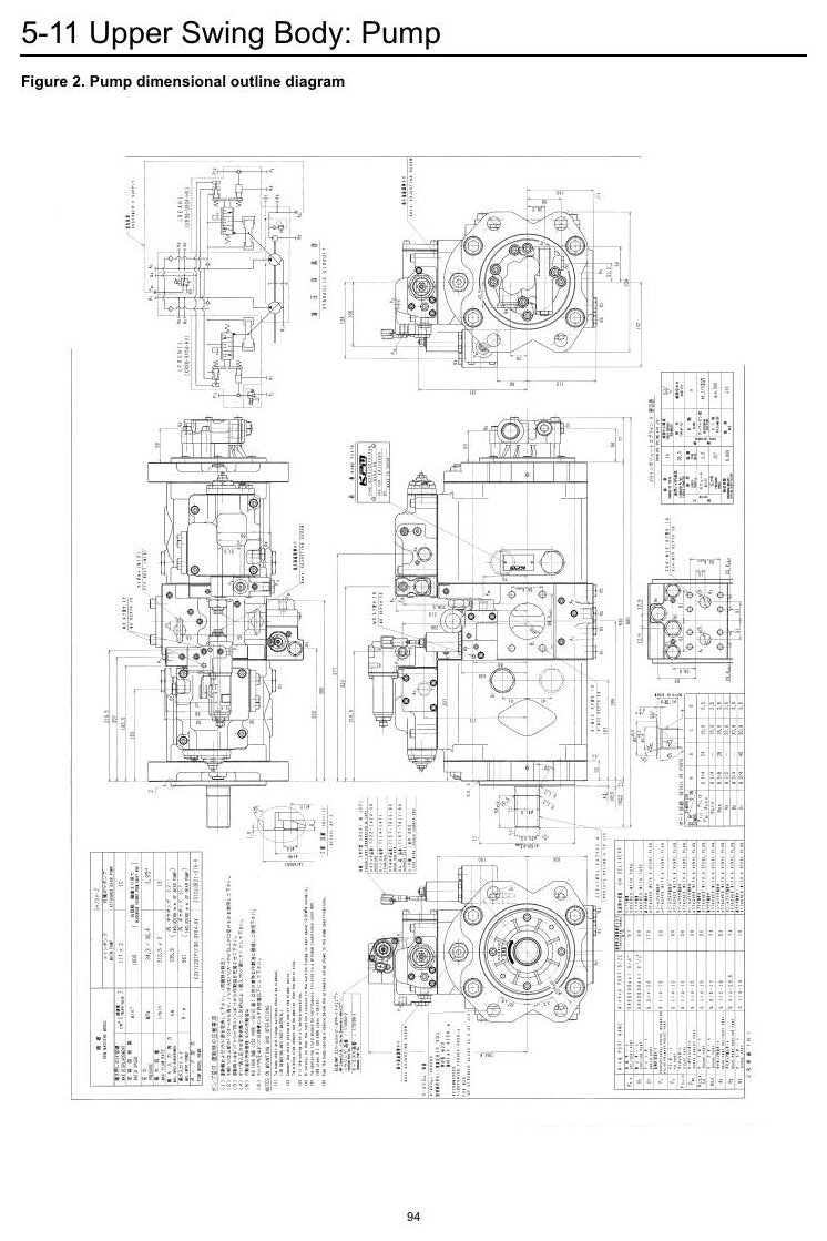 Manual de Serviço Link-Belt 290X2 Escavadeira Hidráulica — página interna 2