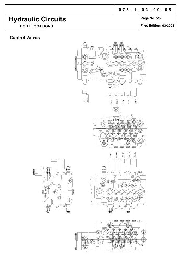 Manual de Serviço Link-Belt 75-135 Escavadeira Hidráulica — página interna 2
