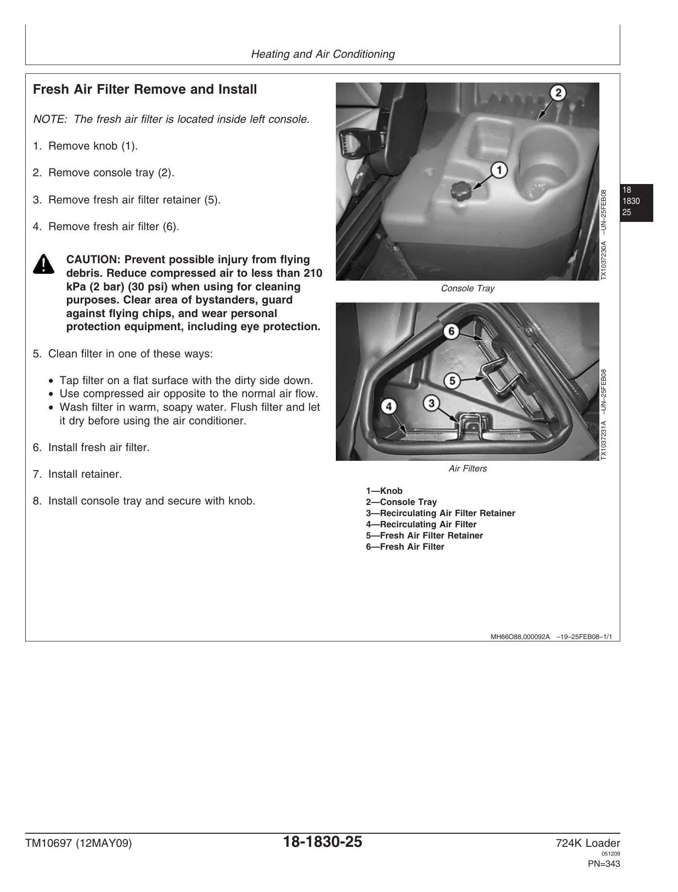 MANUAL DE SERVIÇO MECÂNICO JOHN DEERE - 724K - CARREGADEIRA — diagrama técnico