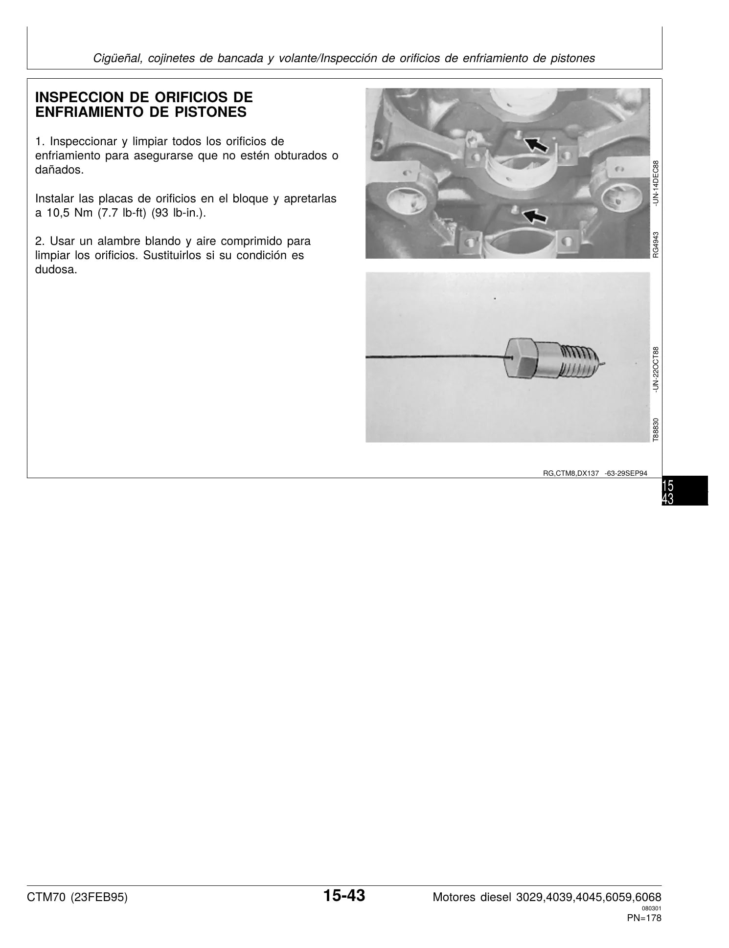MANUAL DE SERVIÇO MECÂNICO JOHN DEERE - POWERTECH 4,5L - 6,8L - 4045, 6068 — diagrama técnico (detalhe)