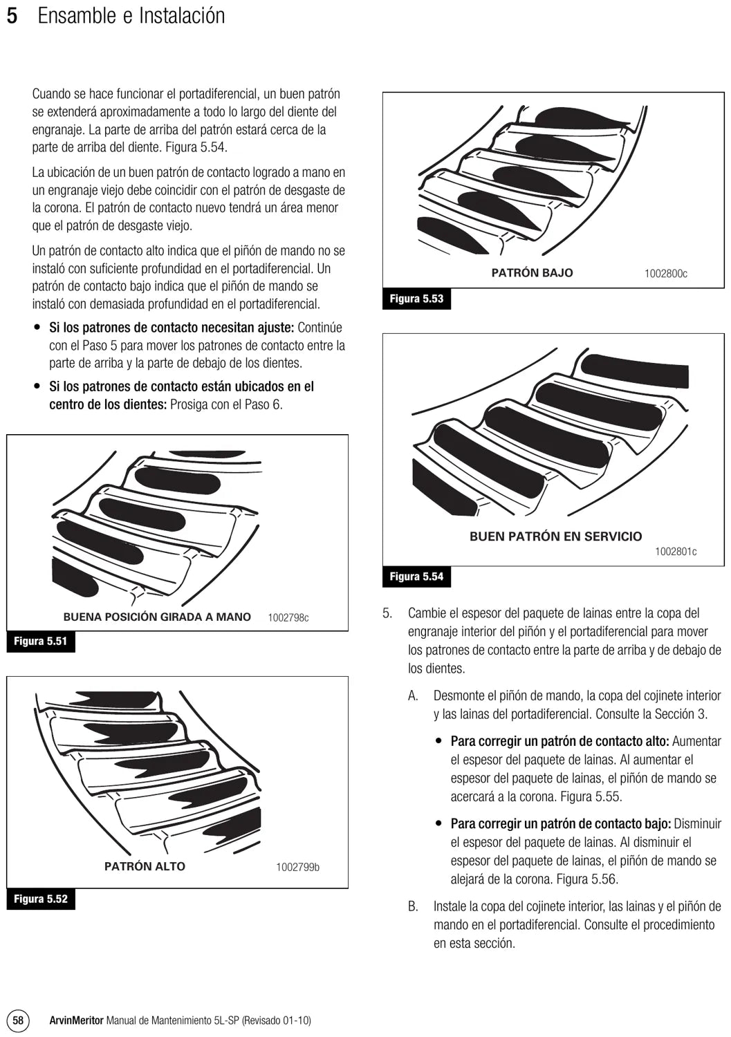 Manual de Serviço Meritor RT-140 a RT-169, RZ-166, RZ-186 e RZ-188 (MM-5L-SP) — página 3 do documento