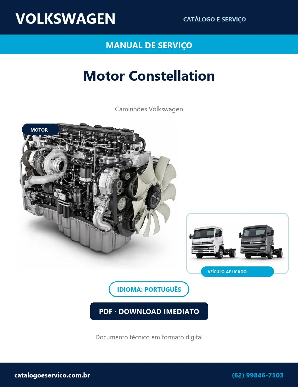 Manual De Serviço Motor Volkswagen Constellation