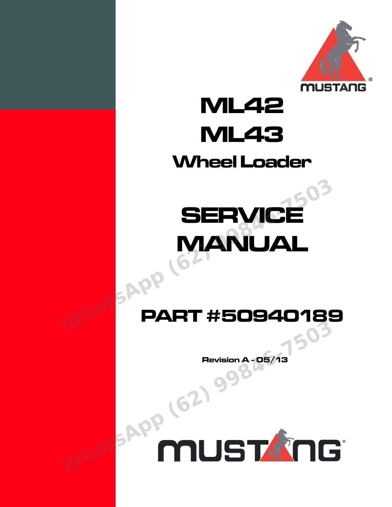 Manual de Serviço Mustang 318 418 (ML42-ML43) Carregadeira de Rodas — carregadeiras com Perkins: das especificações ao aquecimento, seção por seção
