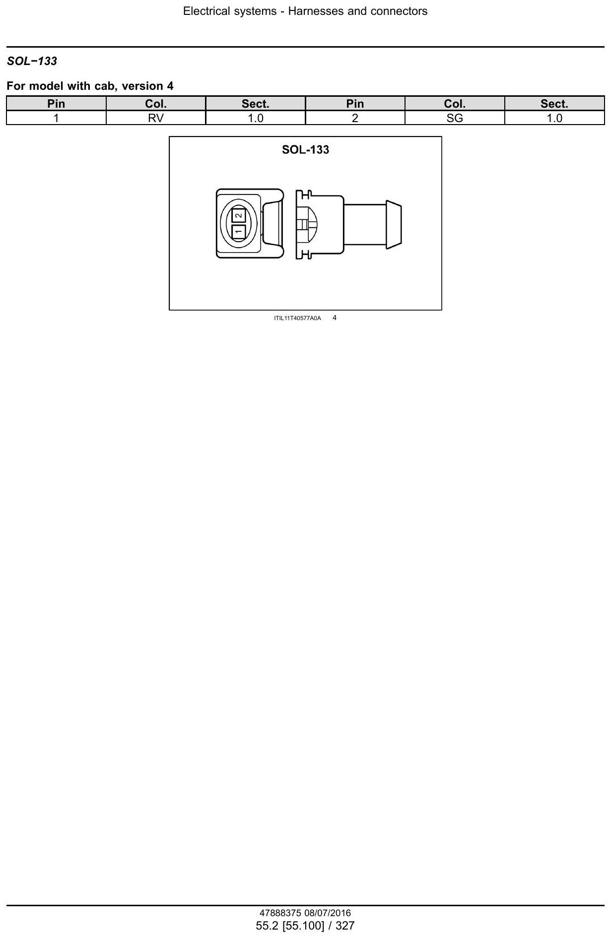 Manual De Serviço NEW HOLLAND - T4.75V - T4.85V - T4.95V - T4.105V - Tier 3 - Tractor