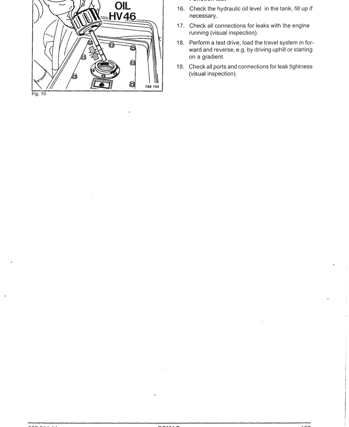 Detalhe técnico com figuras e referências — BOMAG BW 135 AD, BW 138 AD e BW 138 AC