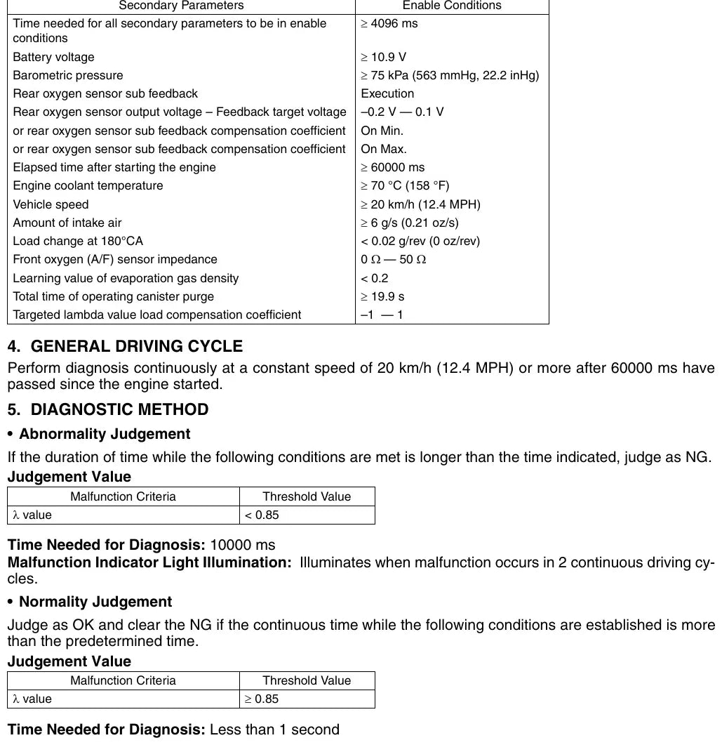 Manual de Serviço Subaru Legacy — página do manual 2