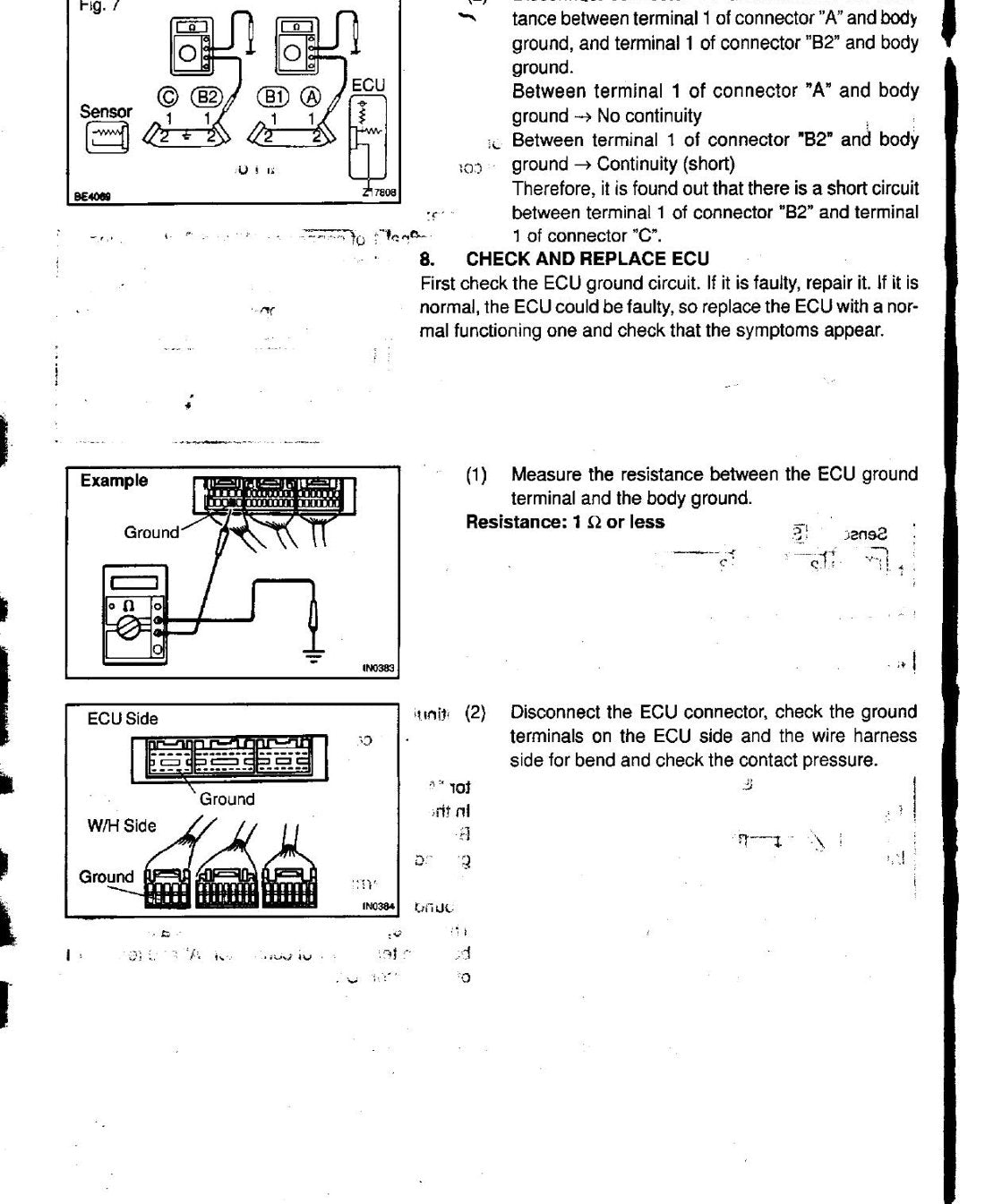 Manual de Serviço Toyota 1KZ-TE - Motor Diesel (Inglês) - página 2