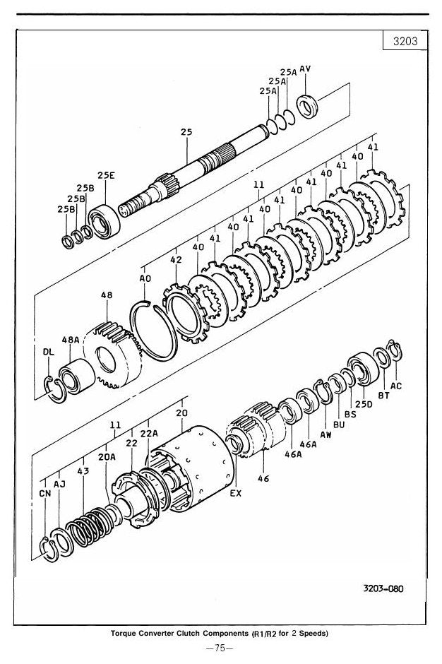 Manual de Serviço Toyota 5FD50-80, 5FG50-60, 5FDM60-70 Empilhadeira a Combustão — página interna 1