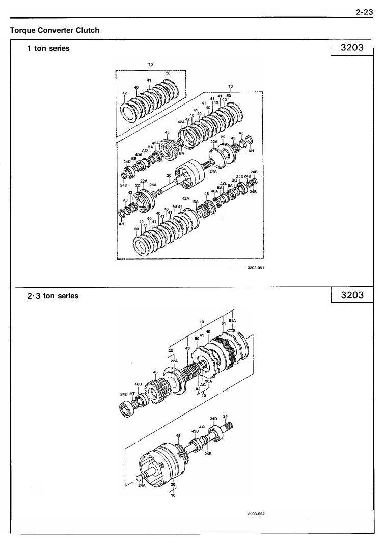Manual de Serviço Toyota 6FGCU15-30 Empilhadeira a Combustão — página interna 2