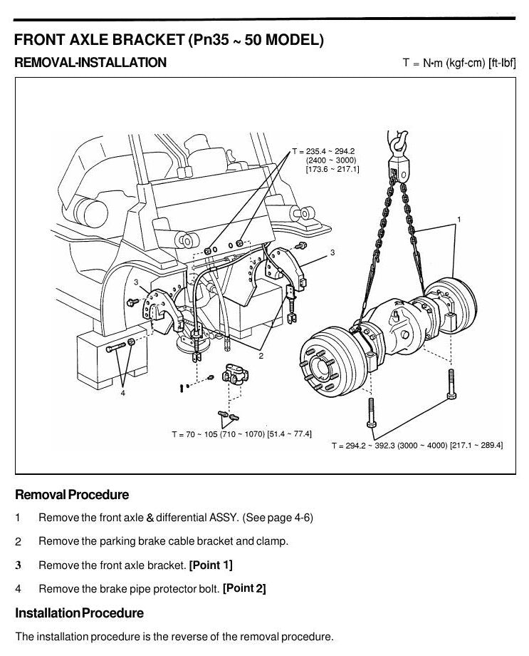Manual de Serviço Toyota 7FGU35-80, 7FDU35-80, 7FGCU35-70 Empilhadeira a Combustão — página interna 3