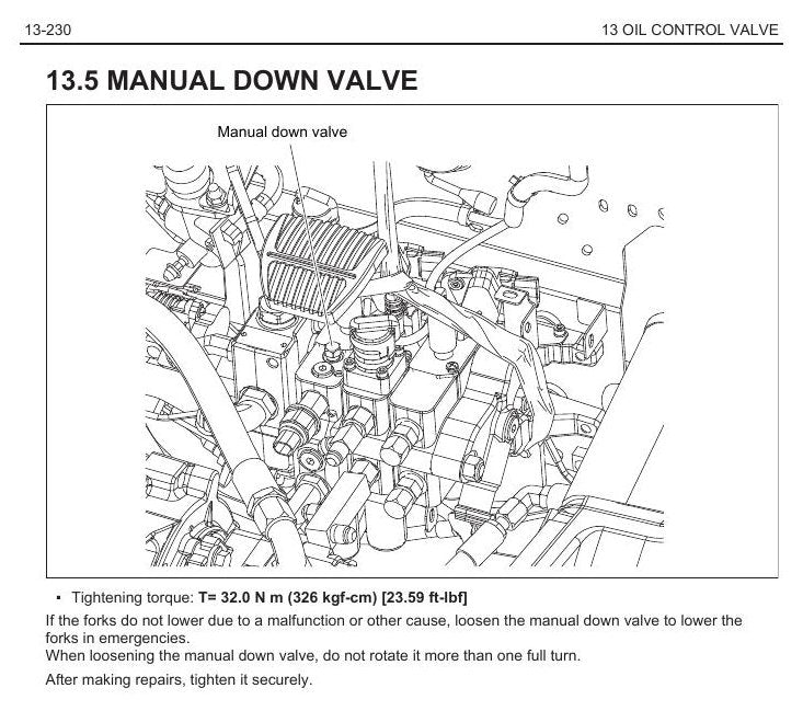 Manual de Serviço Toyota 8FBES15U, 8FBE(H)U15-20 Empilhadeira Elétrica — página interna 2