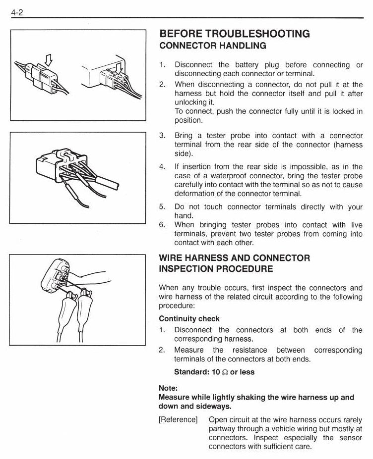 Manual de Serviço Toyota TEA15 Empilhadeira Elétrica — página interna 4