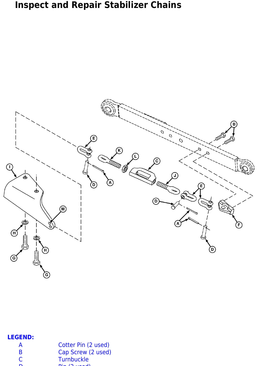 Página interna com ilustração técnica — John Deere 6100D / 6110D / 6115D (amostra 2 de 2)