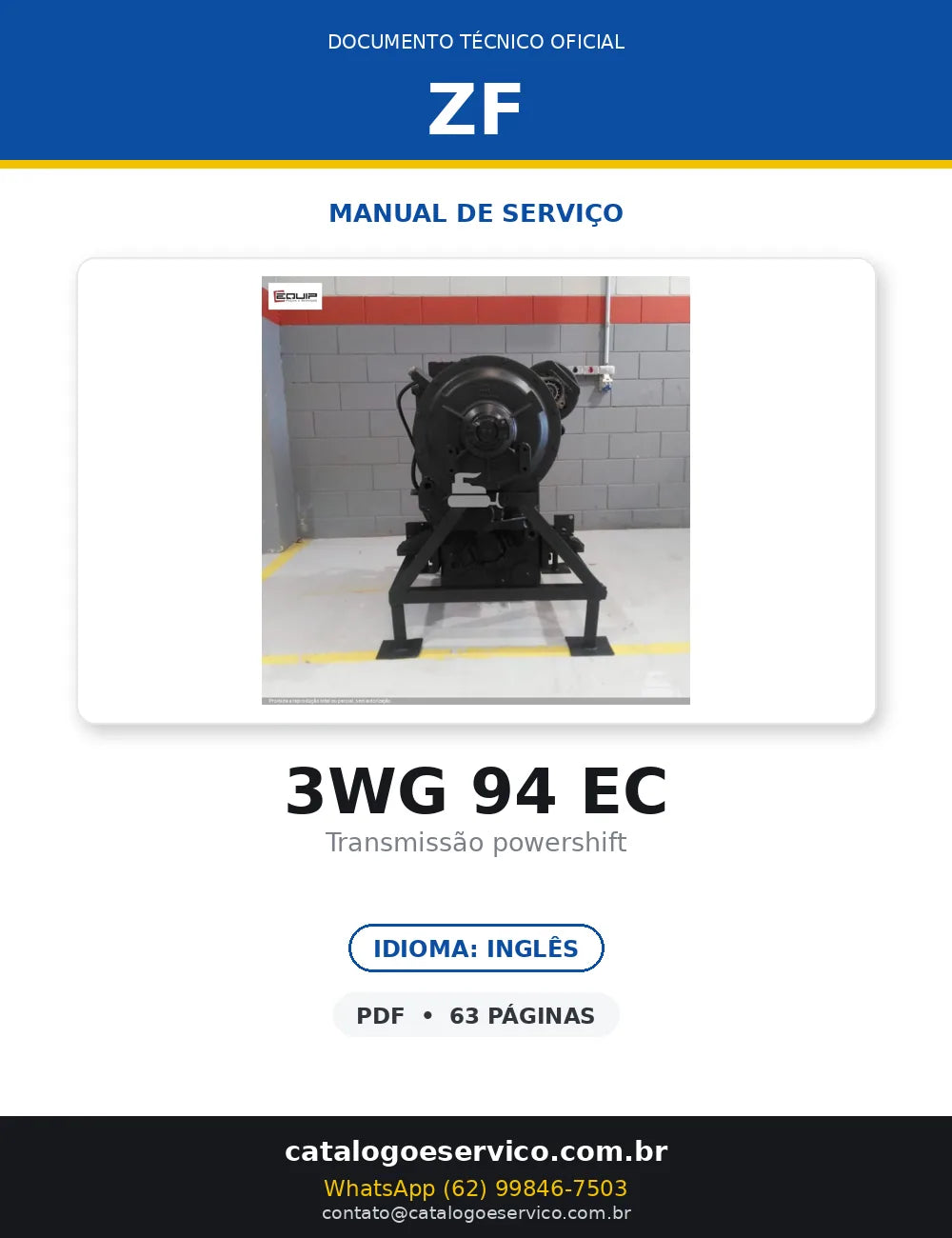 ZF 3WG-94 EC — transmissão, foto do produto 1