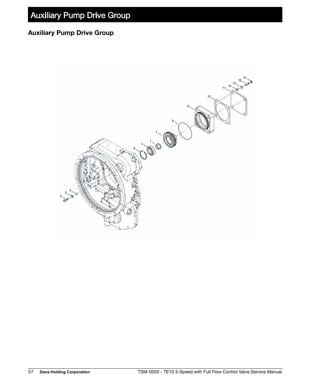 Manual de Serviço Transmissão Dana Spicer TE10 Powershift 3 Velocidades (TSM-0050) - página estratégica 1