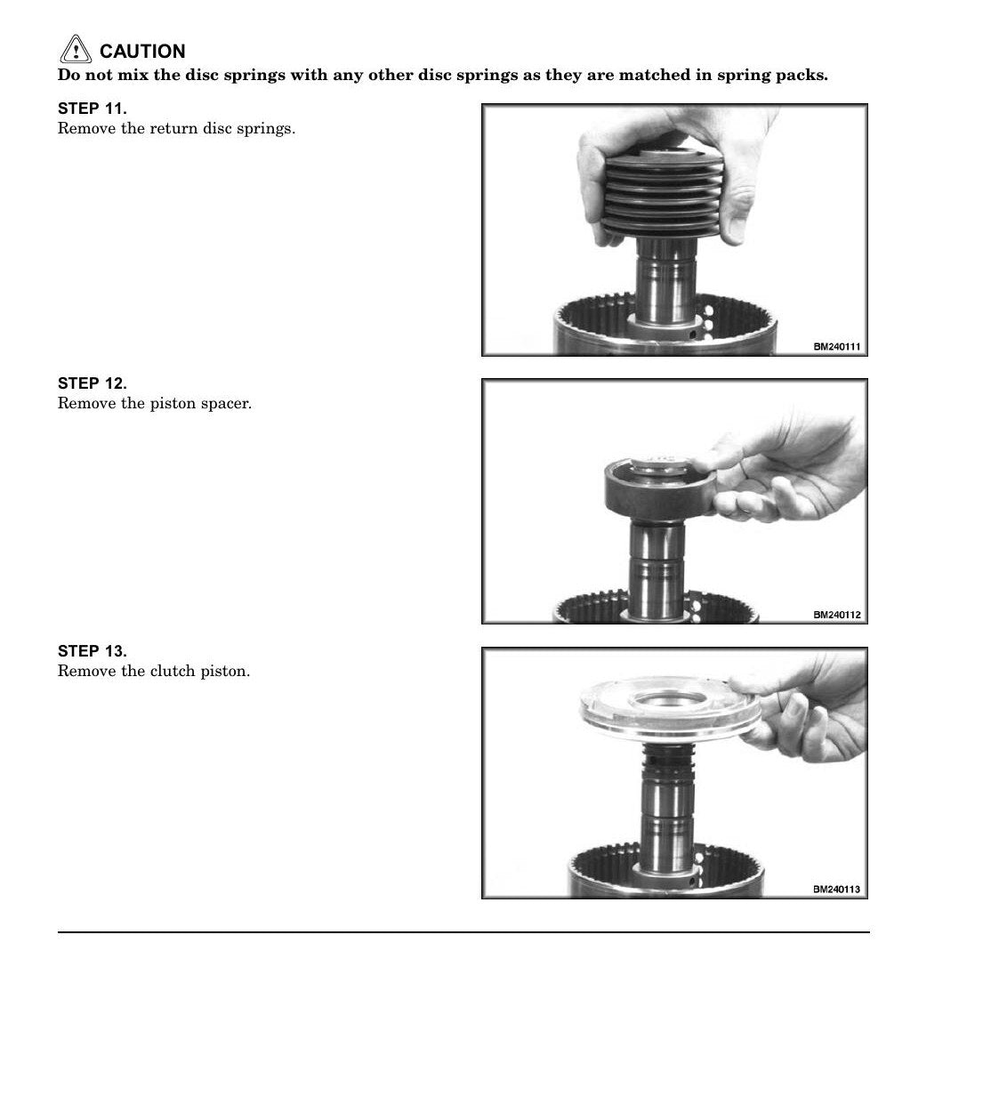 Manual de Serviço Transmissão Hyster H8.00-14.00XM H16.00XM-6 H10.00-12.00XM-12EC (SRM 1082) - página estratégica 2