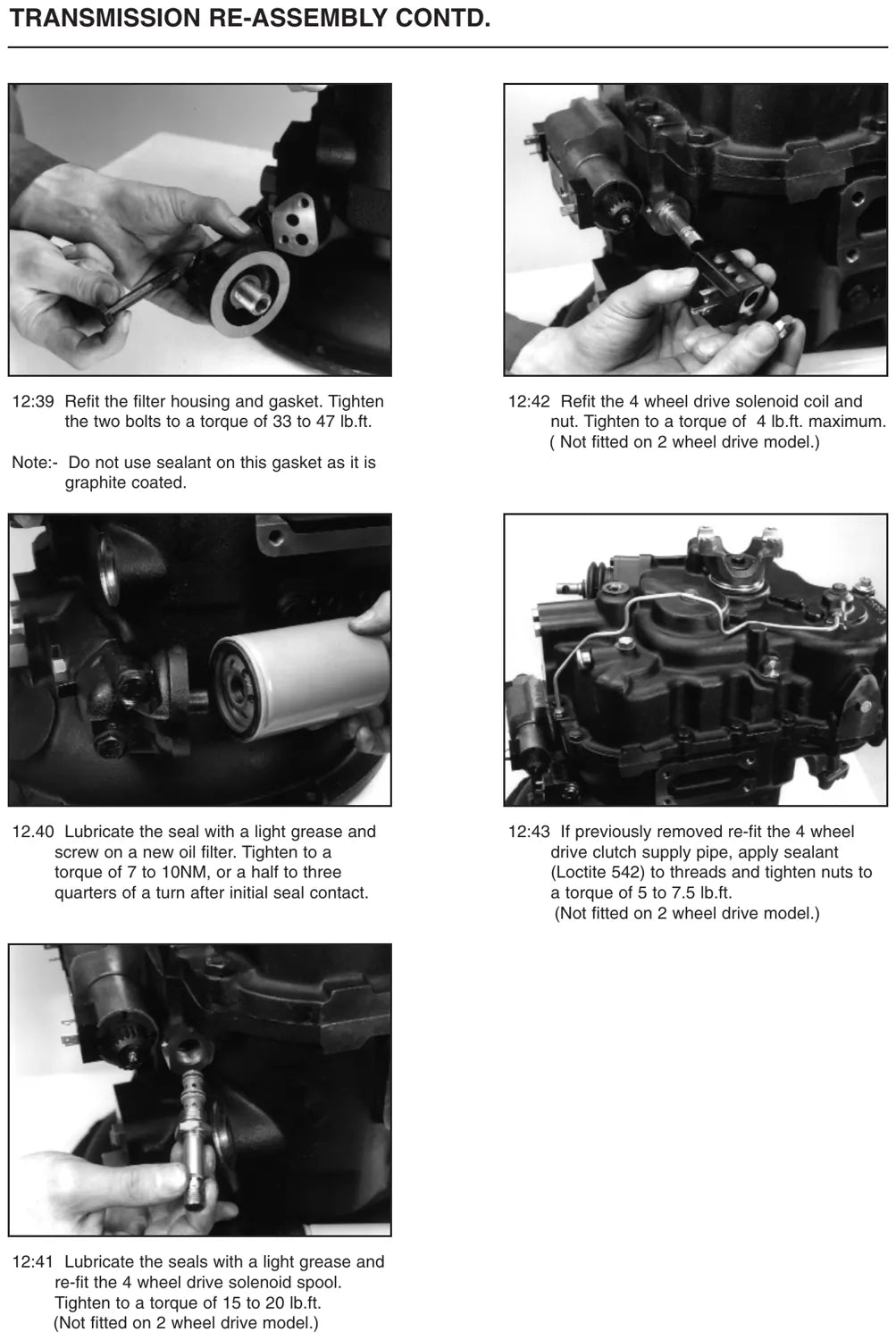 Manual de Serviço Turner Powertrain Compact Plus T4-2018 a T4-2029 — Powershuttle 4x4 — página 4 do documento