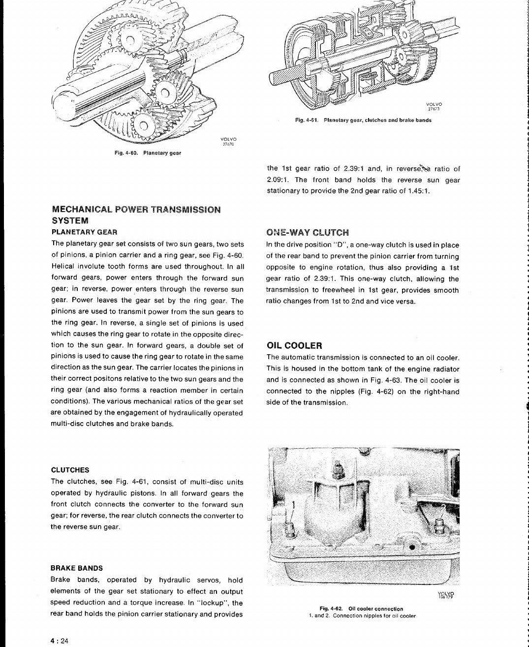 Manual de Serviço Volvo 164 (1975) Automóvel - página estratégica 1