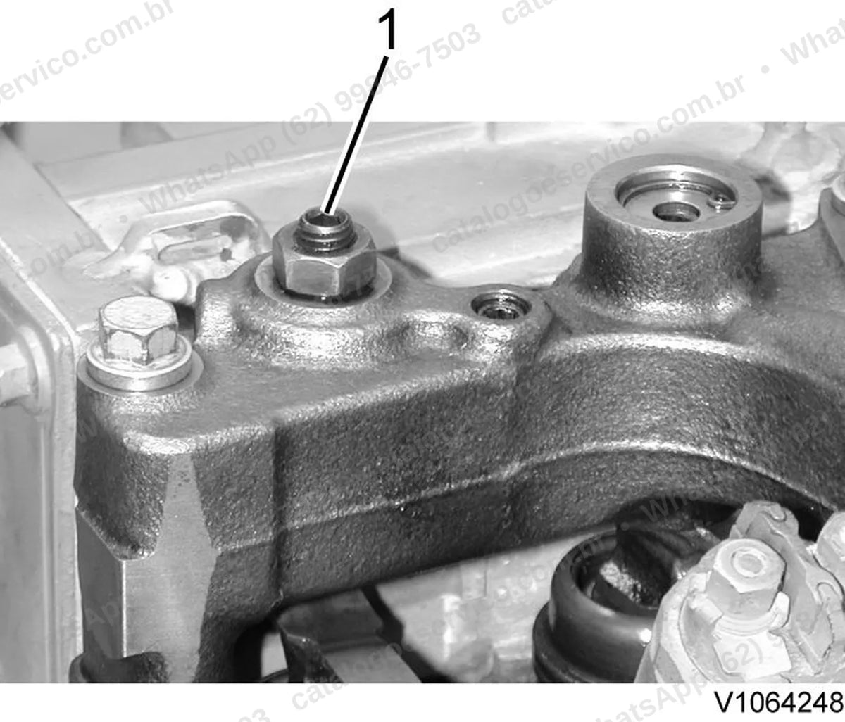 Manual de serviço Volvo ABG7820B: ilustração técnica 4
