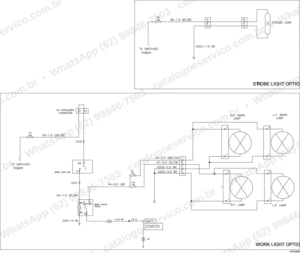 Manual de serviço Volvo DD15: ilustração técnica 1