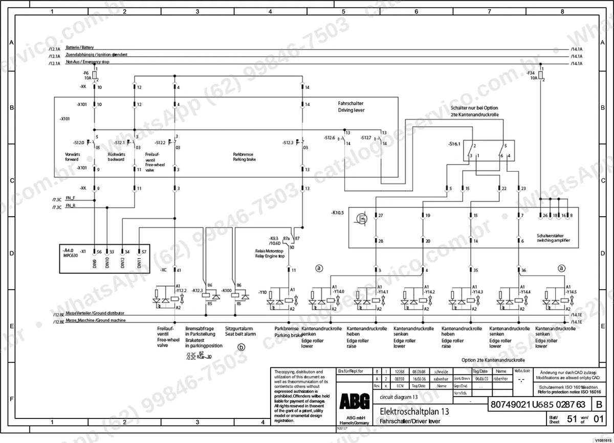 Manual de serviço Volvo DD95: ilustração técnica 1