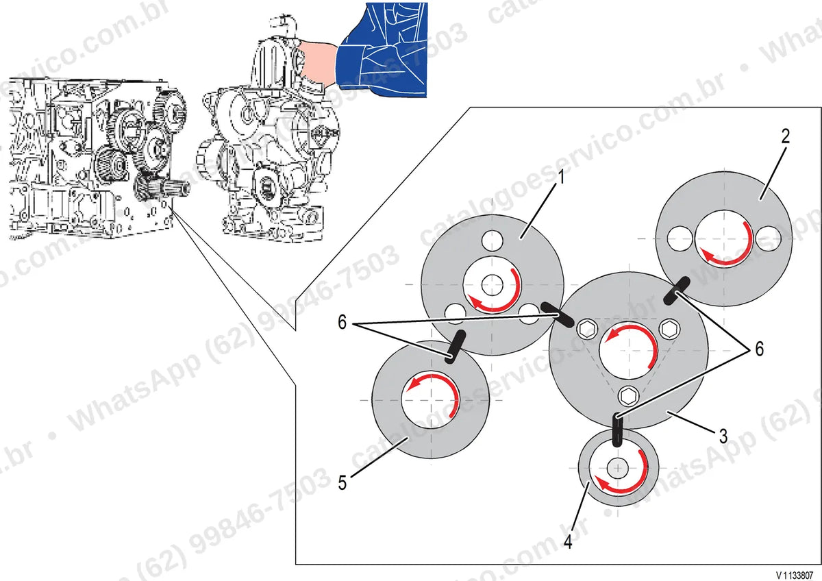 Manual de serviço Volvo EC20E: ilustração técnica 3