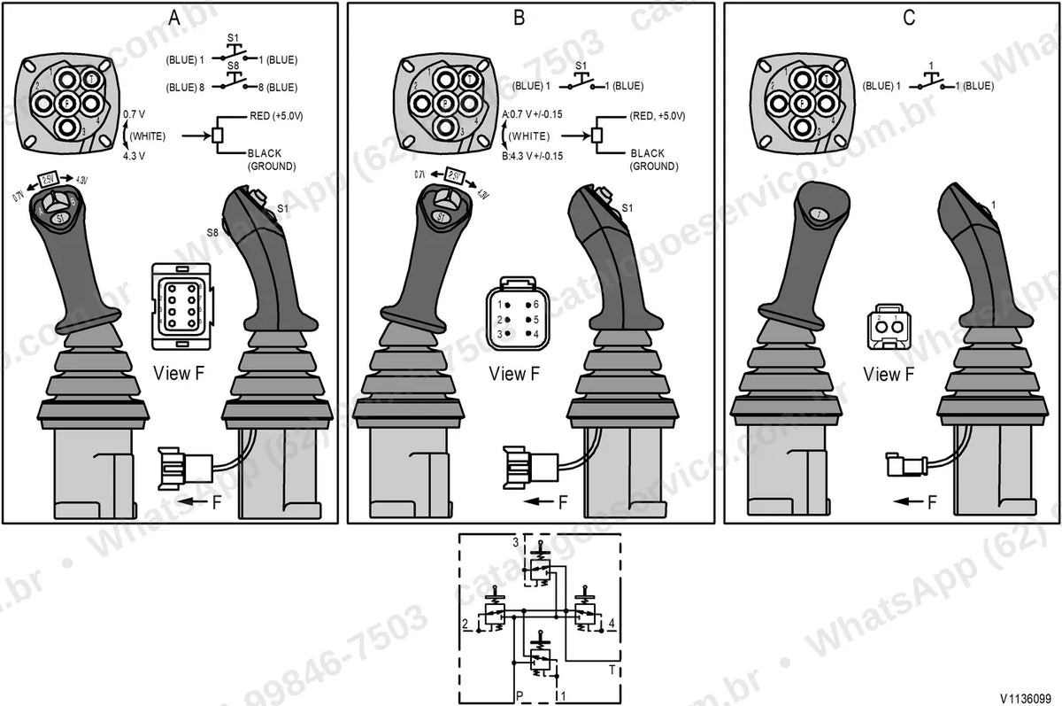 Manual de serviço Volvo EC27D: ilustração técnica 1