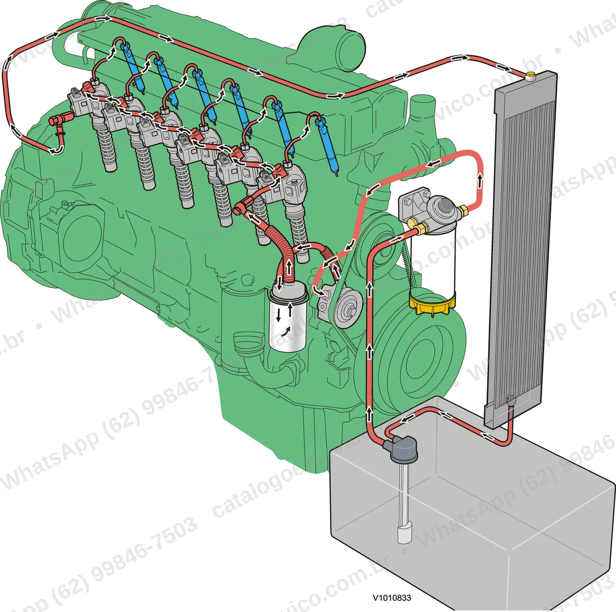 Manual de serviço Volvo EW160B: ilustração técnica 3