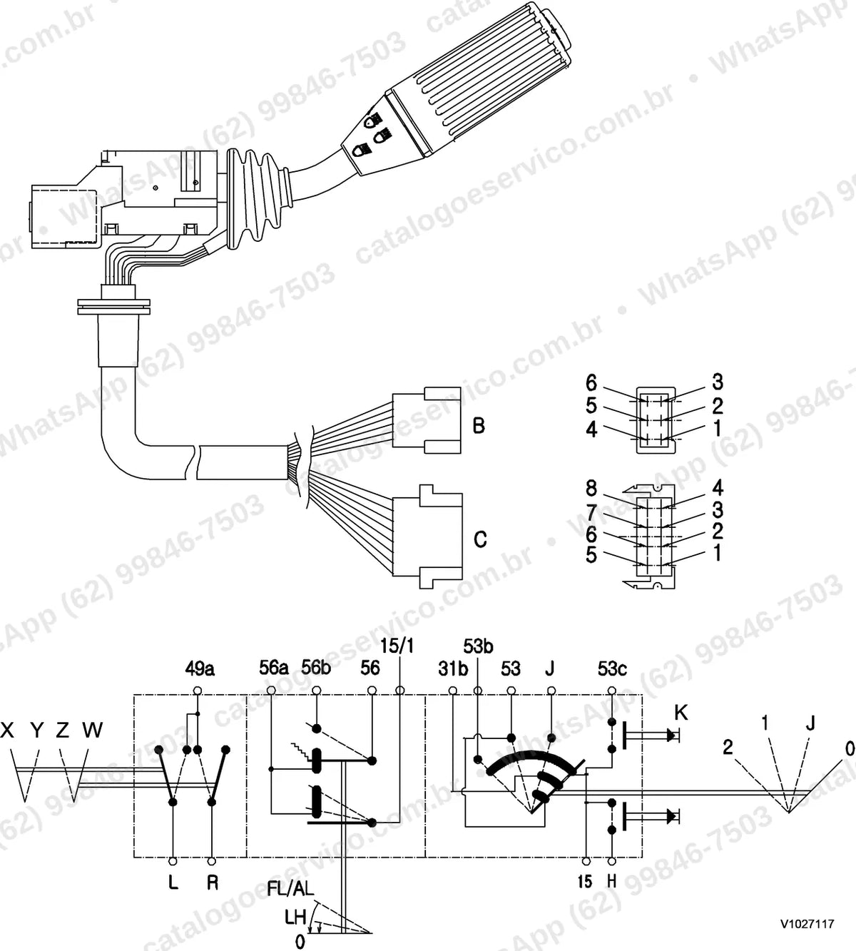 Manual de serviço Volvo EW210D: ilustração técnica 4