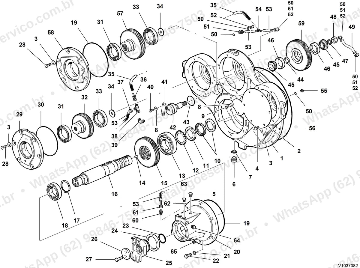 Manual de serviço Volvo G946B: ilustração técnica 2