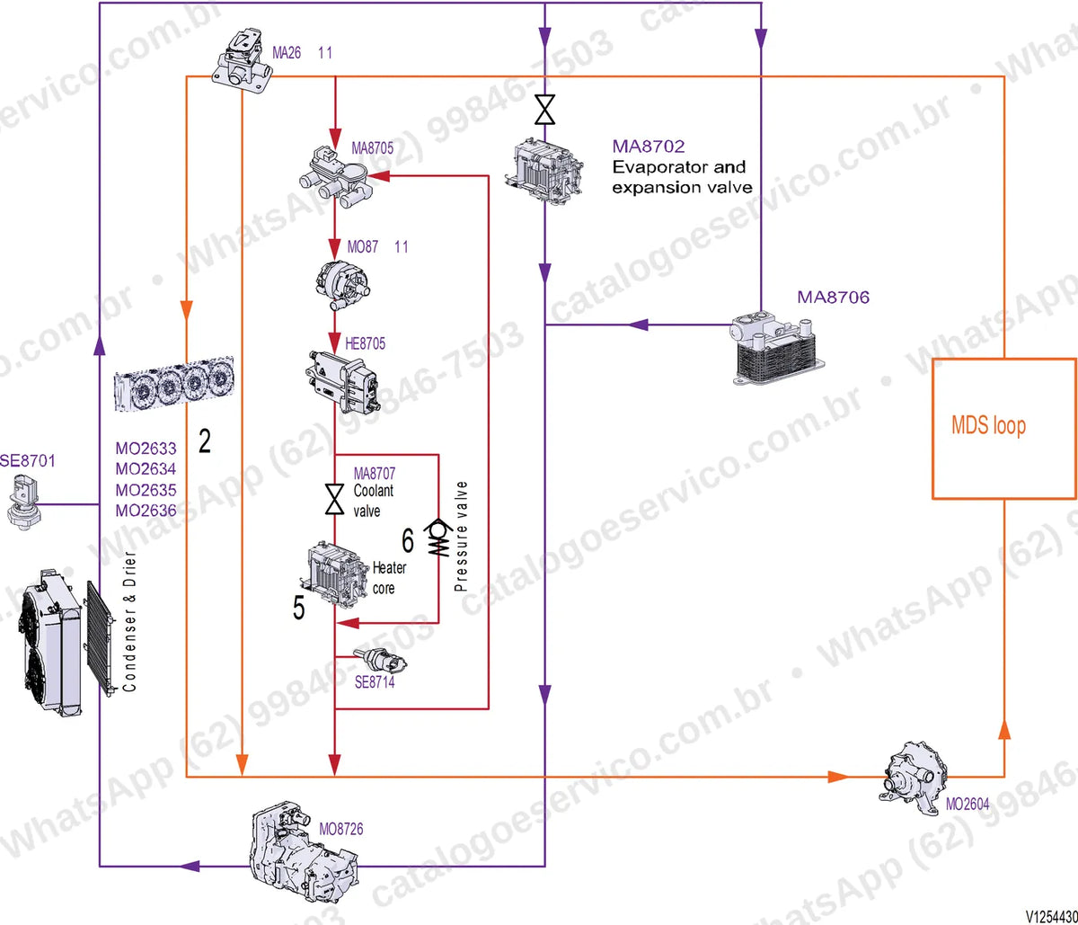 Manual de serviço Volvo JEC230F L: ilustração técnica 4