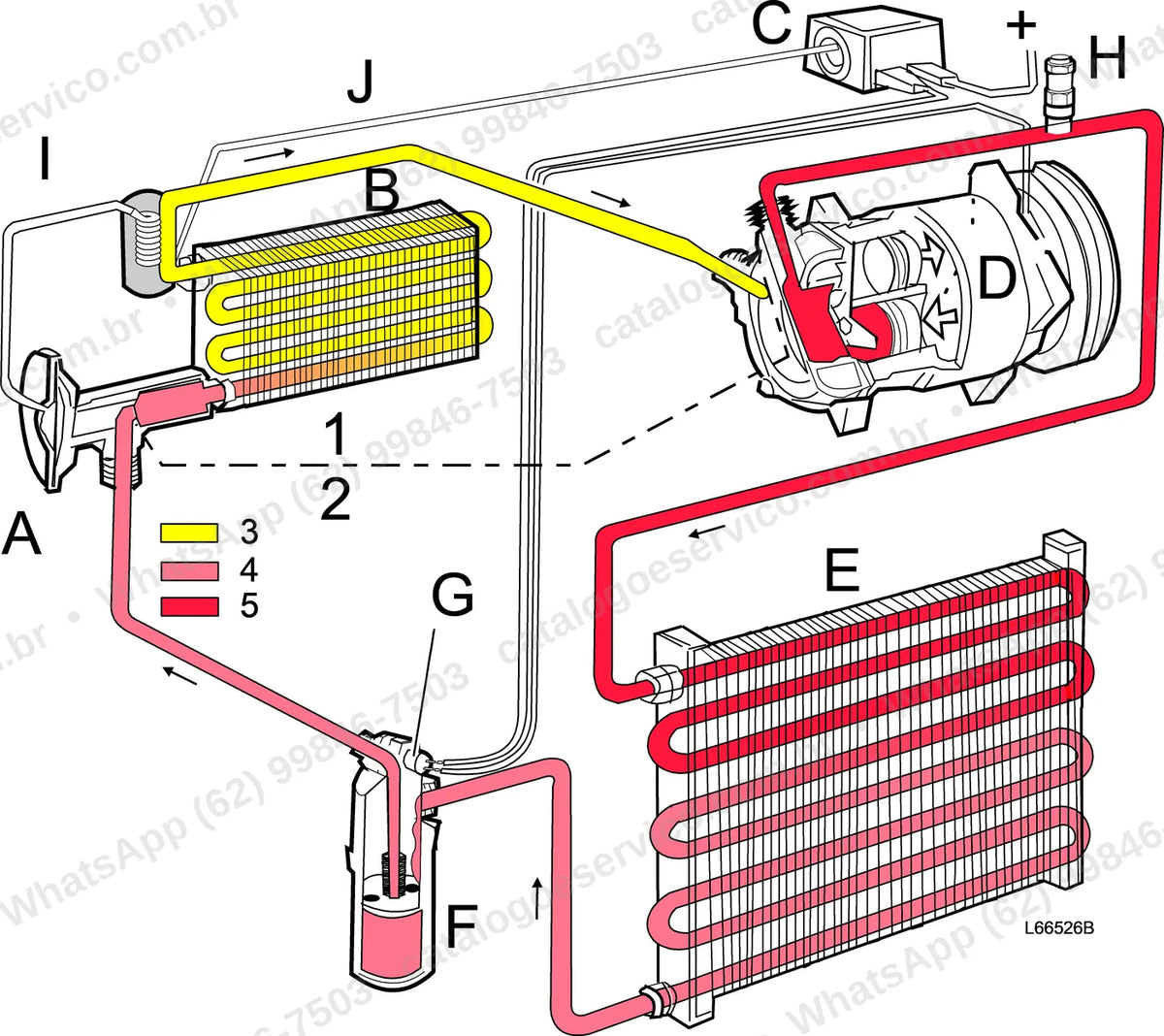 Manual de serviço Volvo L220E: ilustração técnica 4
