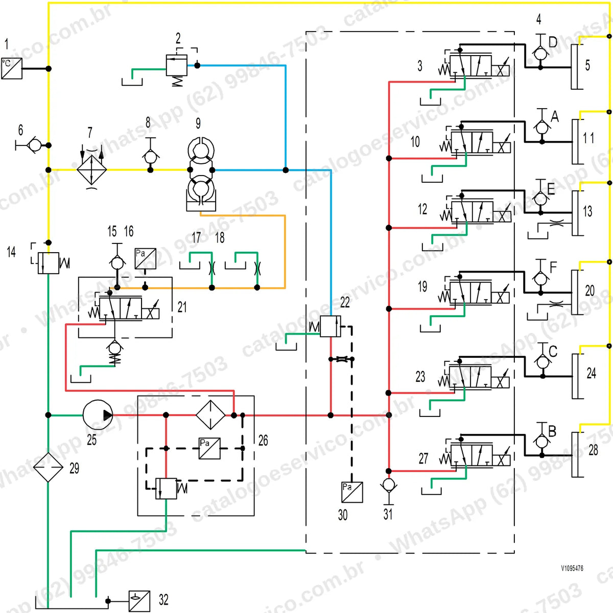 Manual de serviço Volvo L220K: ilustração técnica 2