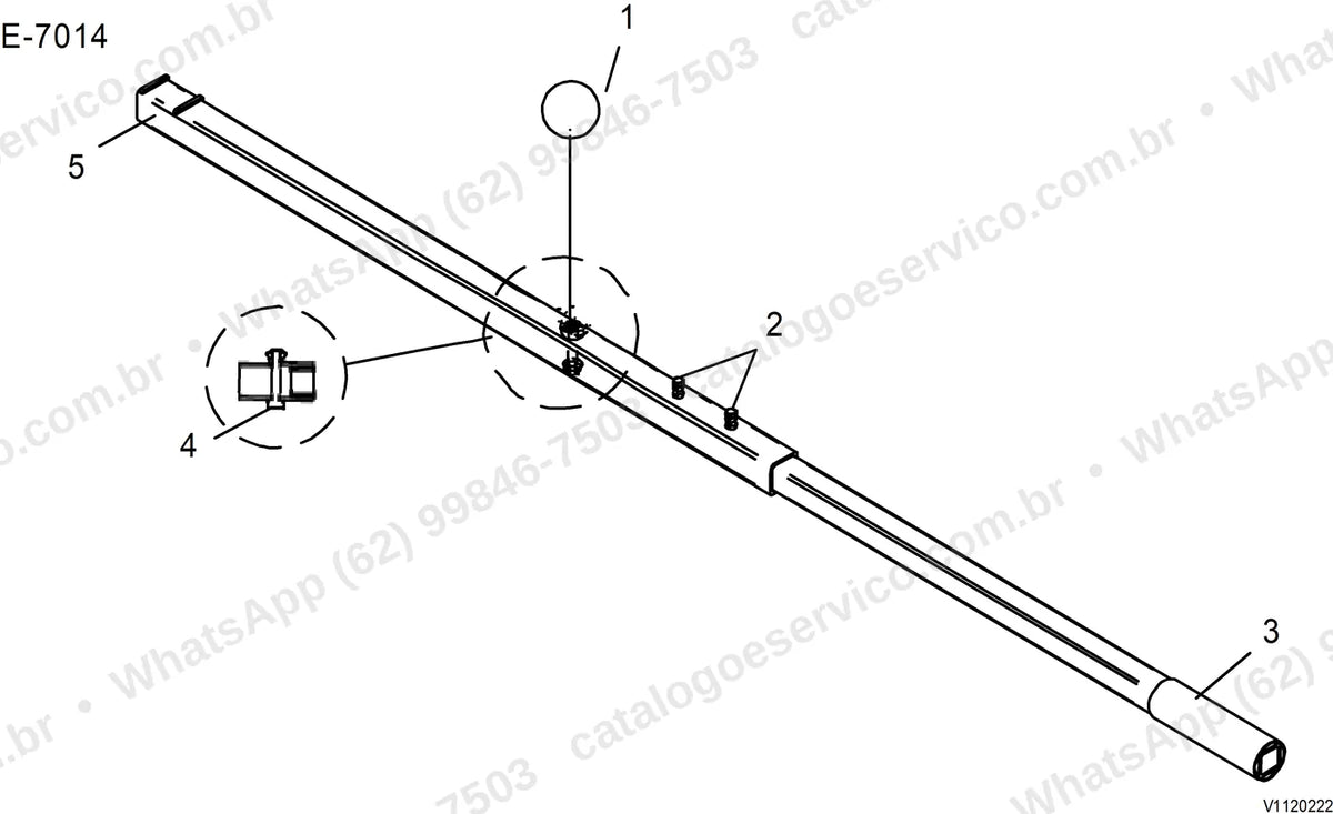 Manual de serviço Volvo P6820C ABG: ilustração técnica 2