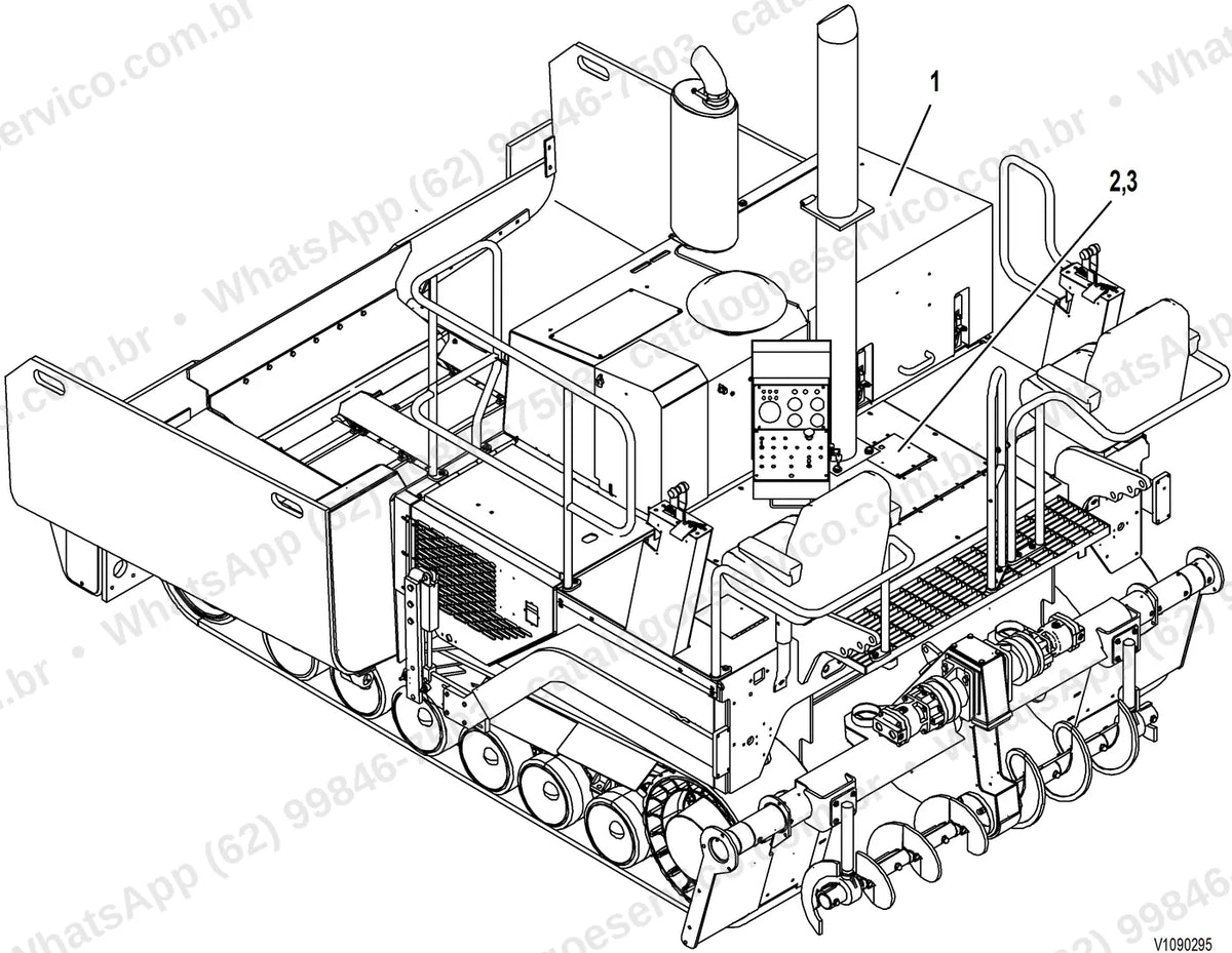 Manual de serviço Volvo PF2181: ilustração técnica 2