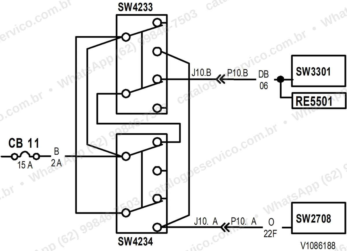 Manual de serviço Volvo PF4410: ilustração técnica 4