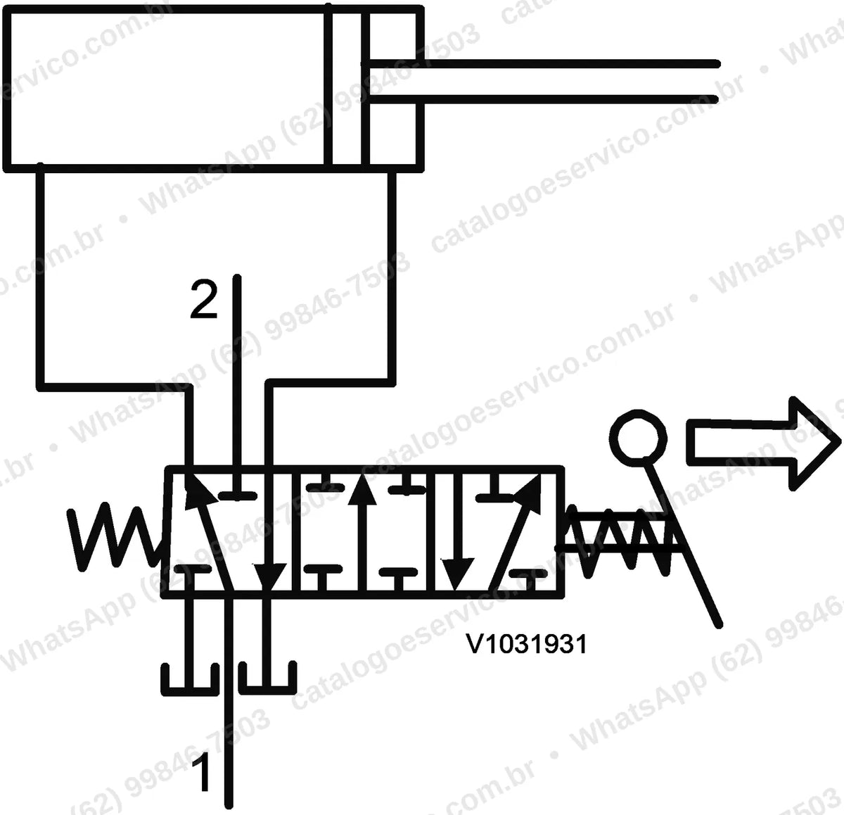Manual de serviço Volvo PT125C2: ilustração técnica 2