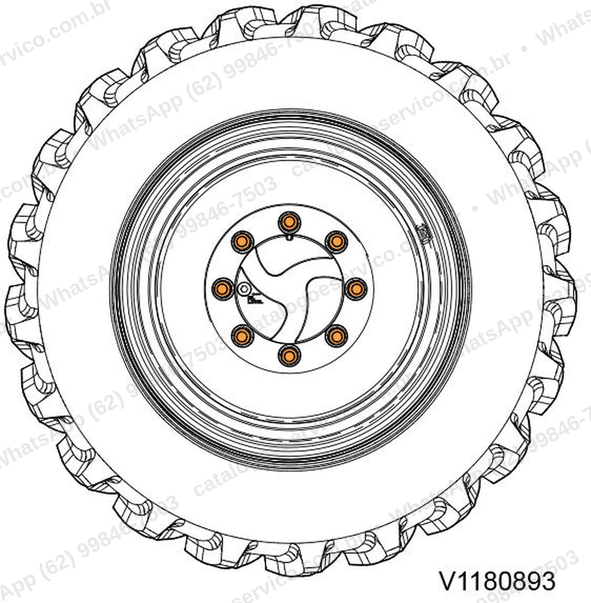 Manual de serviço Volvo SD45B: ilustração técnica 4