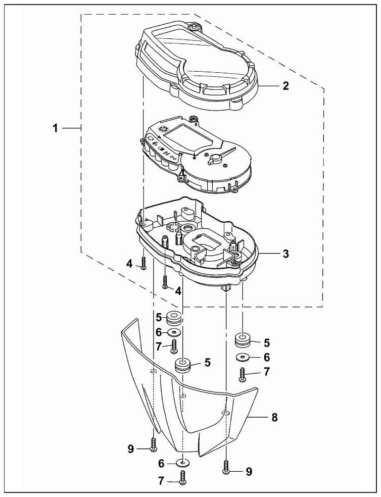 Manual De Serviço Yamaha Fazer Ys 150 Ed/sed - 2013 - diagrama 1