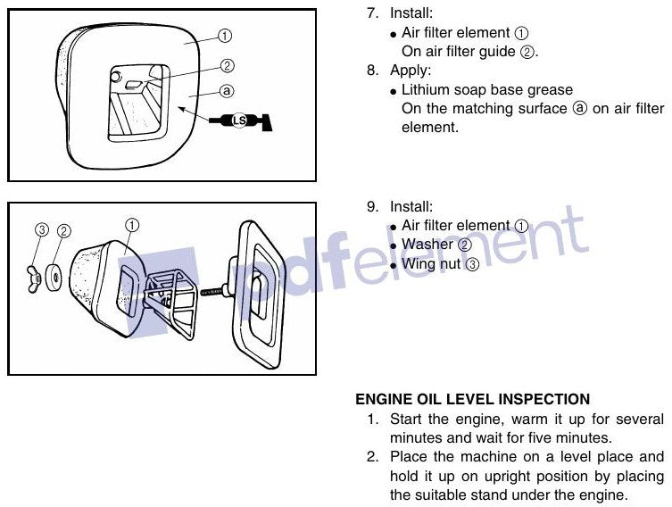 Manual De Serviço Yamaha Tt R125e Tt R125lwe - diagrama 1