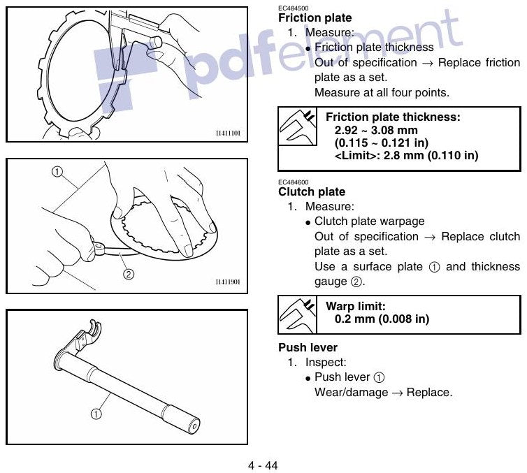Manual De Serviço Yamaha Tt R125e Tt R125lwe - diagrama 2