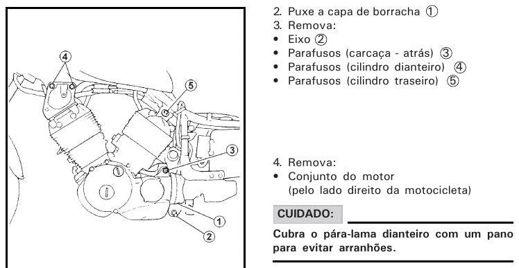 Manual De Serviço Yamaha Virago 535 - diagrama 1