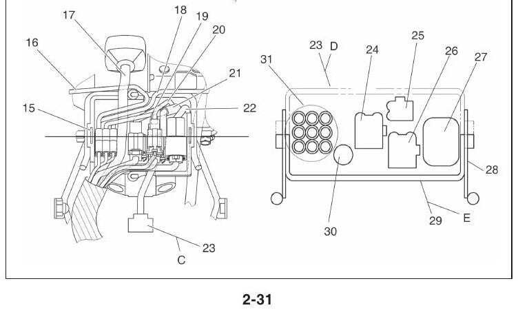 Manual De Serviço Yamaha Ys 250 Fazer - 2011 A 2015 - diagrama 2