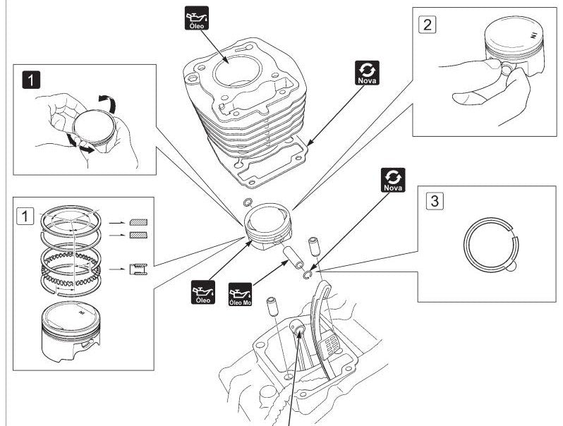 Manual De Serviços Cg160 Fan Edsi Titan Ex - diagrama 2