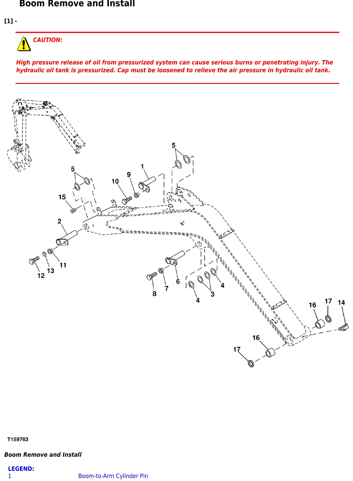 Manual de Serviço John Deere 50C ZTS — ilustração técnica 3